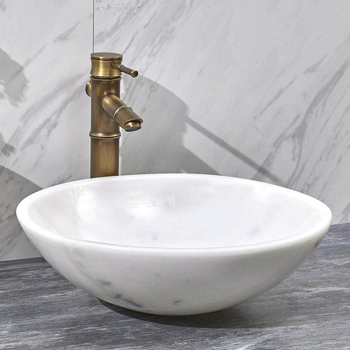 Chevington Brighton Marble Vessel Sink Wayfair